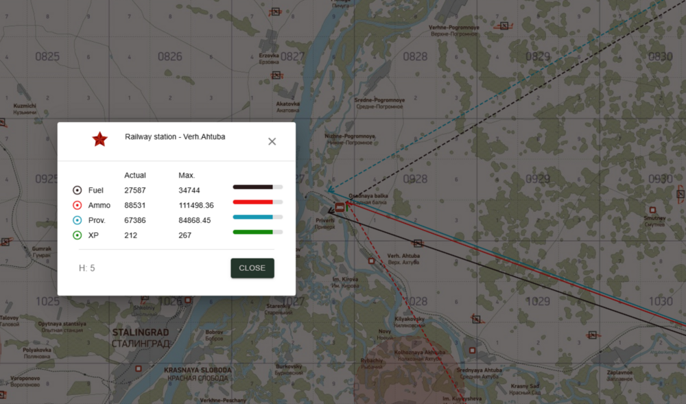 Displaying information about the Railway Station.