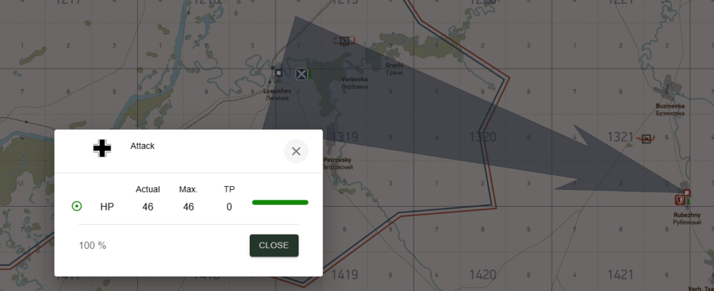 Attack and Defenso on interactive map
